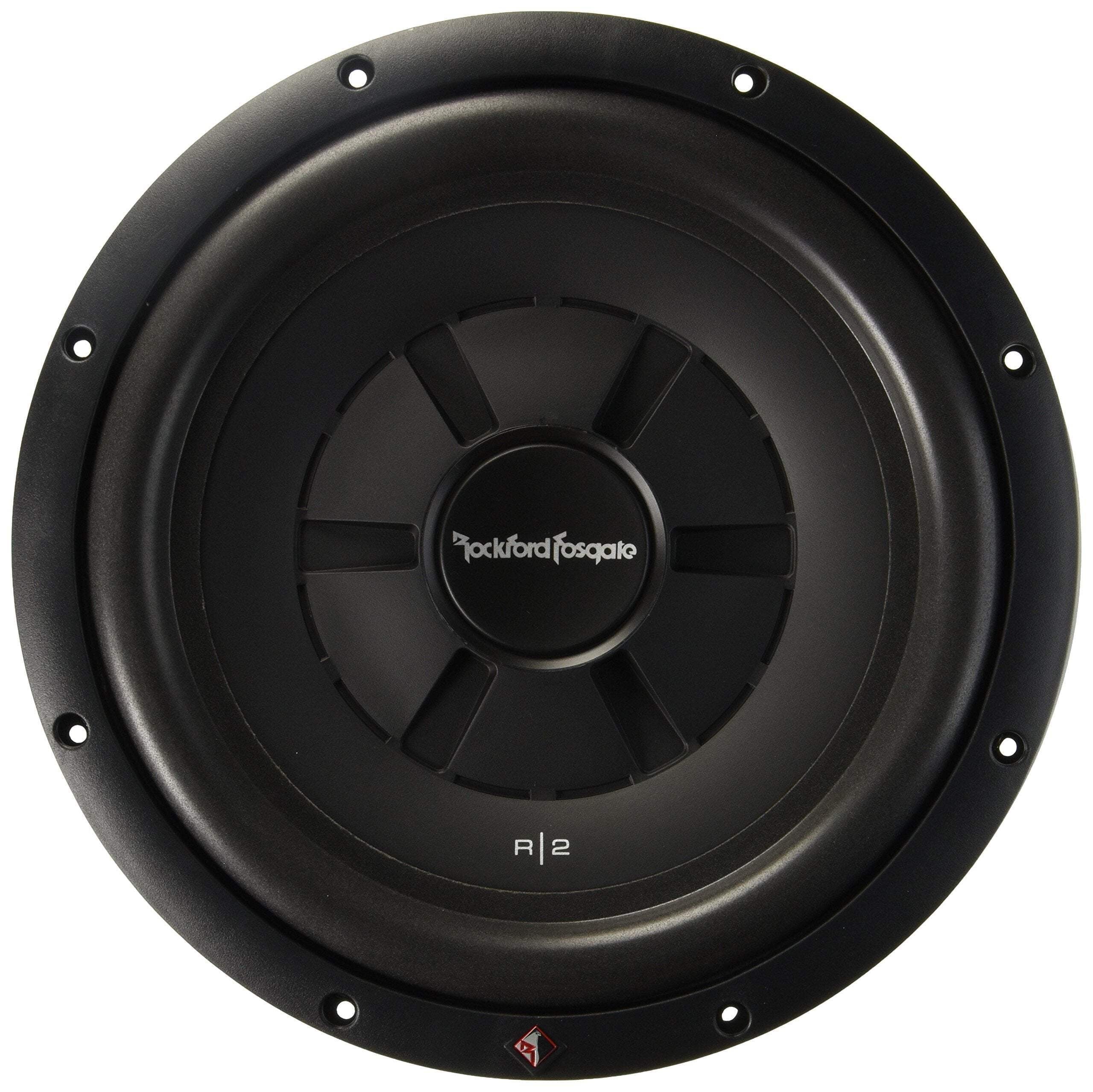 Rockford Fosgate R2SD4-12 Slim Prime 12R2 4-Ohm DVC Shallow Subwoofer - 250 Watts RMS / 500 Watts Peak