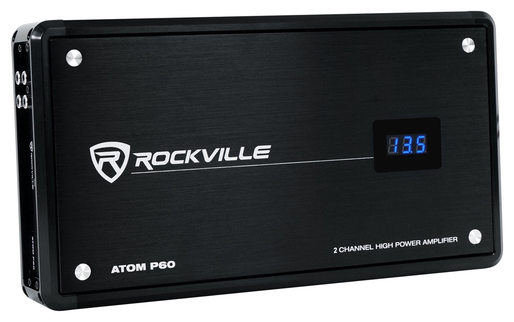 Rockville ATOM P60 4800 Watt Peak/1200w RMS 2 Channel Marine/Boat Amplifier Amp