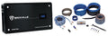 Rockville ATOM P60 4800w Peak/1200w RMS 2 Channel Car Amplifier w Meter+Amp Kit