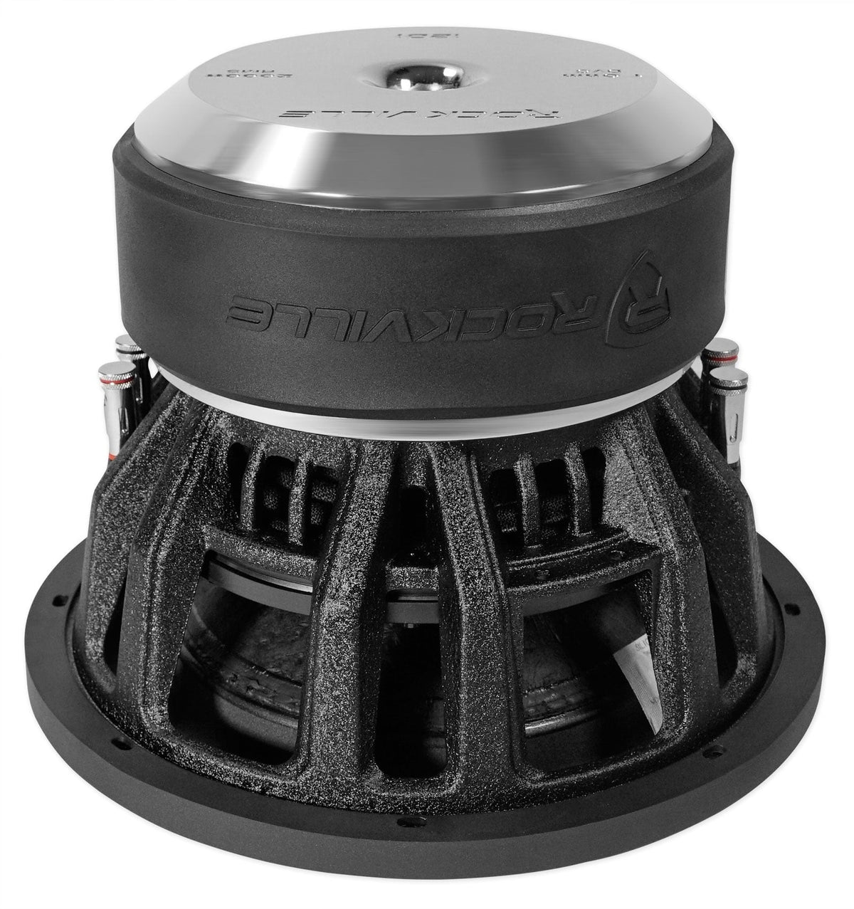 Rockville Destroyer 12D1 12Competition Car Audio Subwoofer w/USA Voice Coils!