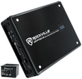 Rockville Krypton-M1 2000w Peak/500w RMS Mono 1 Ohm Car Amplifier Amp+Remote