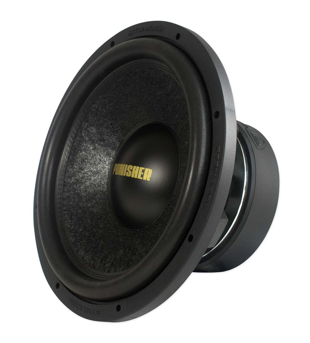 Rockville Punisher 15D1 156000w Peak CompetitionCar Audio Subwoofer Dual 1-Ohm Sub 1500w RMS CEA Rated