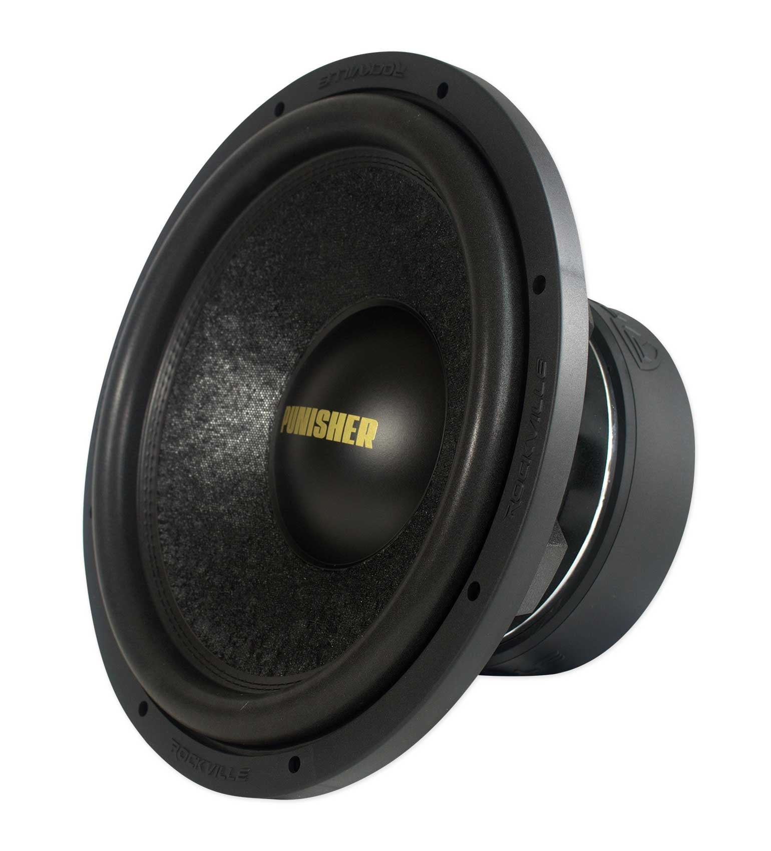 Rockville Punisher 15D2 156000w Peak Competition Car Audio Subwoofer Dual 2-Ohm Sub 1500w RMS CEA Rated