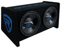 Rockville Water Resistant Car Subwoofers with USB Cable, PE Black, 50 oz