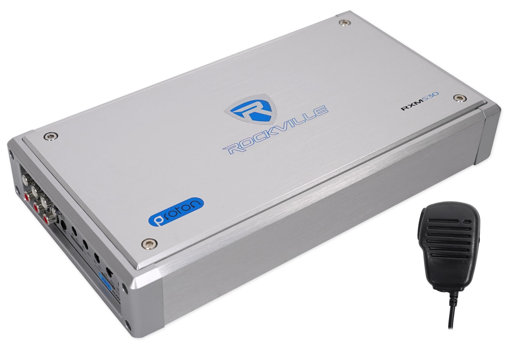 Rockville RXM-S30 Micro Marine/ATV Amplifier 2400w Max 4 Channel 4x150w RMS Dyno-Certified
