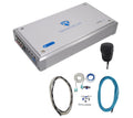 Rockville RXM-S30 Micro Marine/ATV Amplifier 2400w Peak 4 Channel 4x150W+Amp Kit