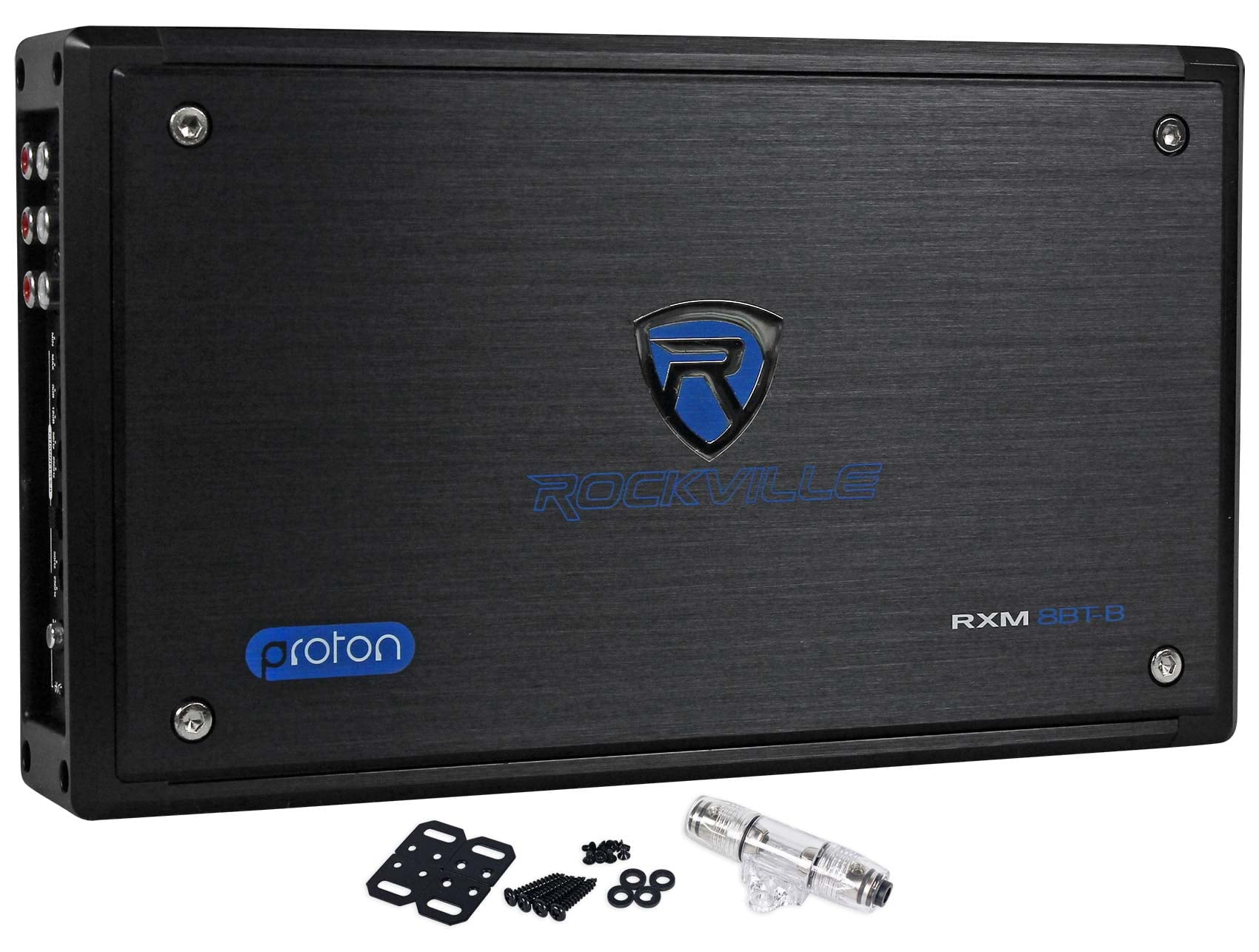 Rockville RXM8BTB 8 Channel 1500 Watt Bluetooth Car Stereo Amplifier Amp