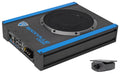 Rockville USS8 8600w Slim Under-Seat Active Powered Car/Truck Subwoofer Sub