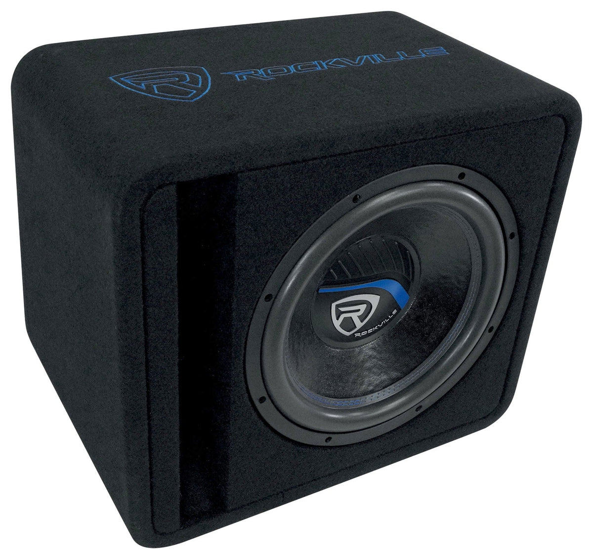 Rockville VS12K52 12K5 1400w Car Subwoofer in Vented Sub Enclosure Box - 2 Ohm