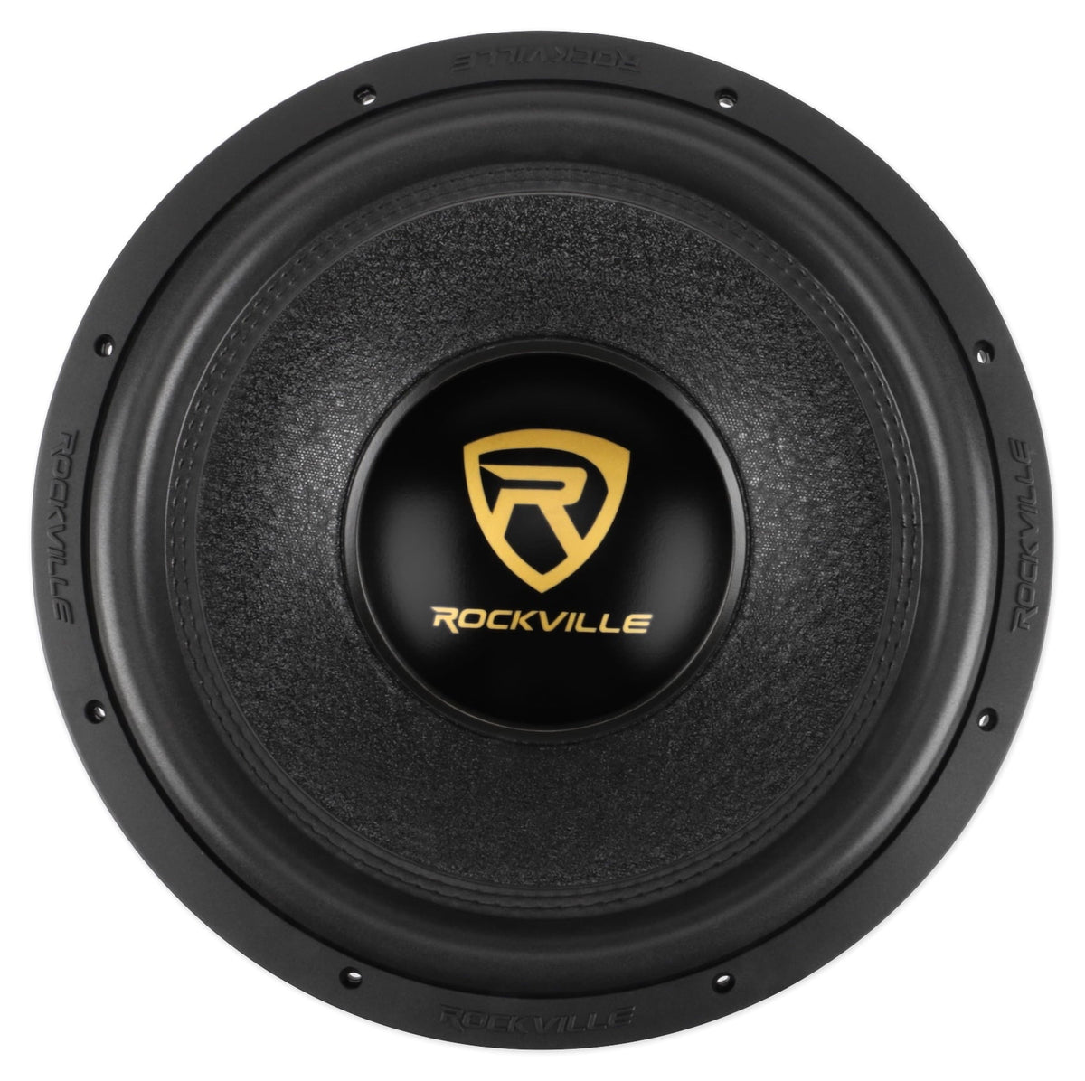 Rockville W15K9D4 155000w Peak Car Audio Subwoofer Dual 4-Ohm Sub 1250w RMS CEA Rated