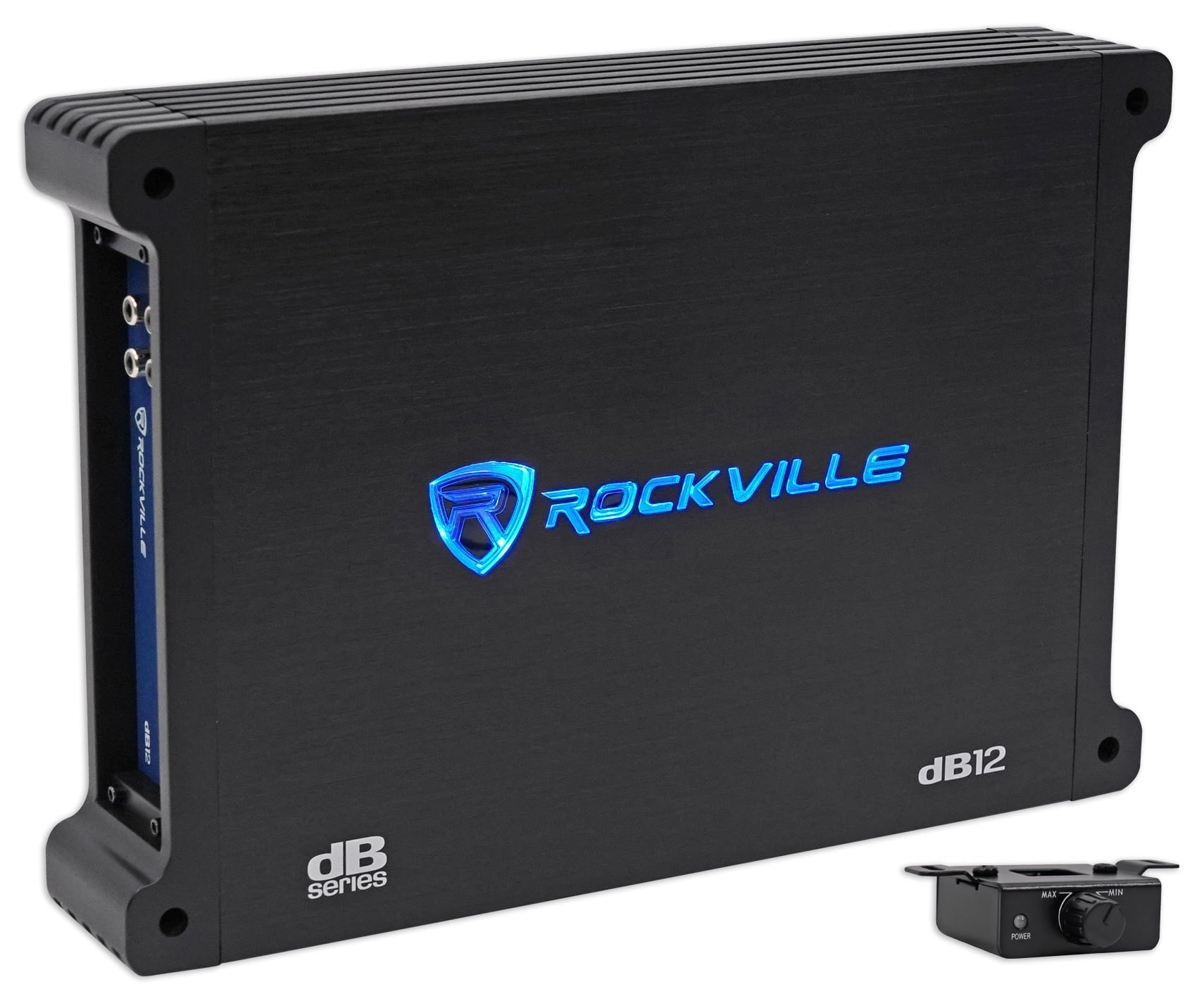 Rockville Car Mono Vehicle Audio Amplifier, 13.10 x 13.10 x 2.40