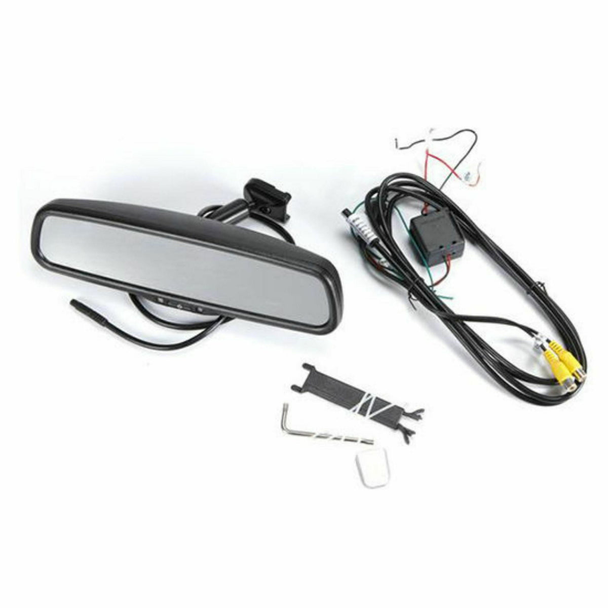 Rydeen MV436S Universal Mount Car Video 4.3 -Inch  LCD Rear View Mirror Monitor