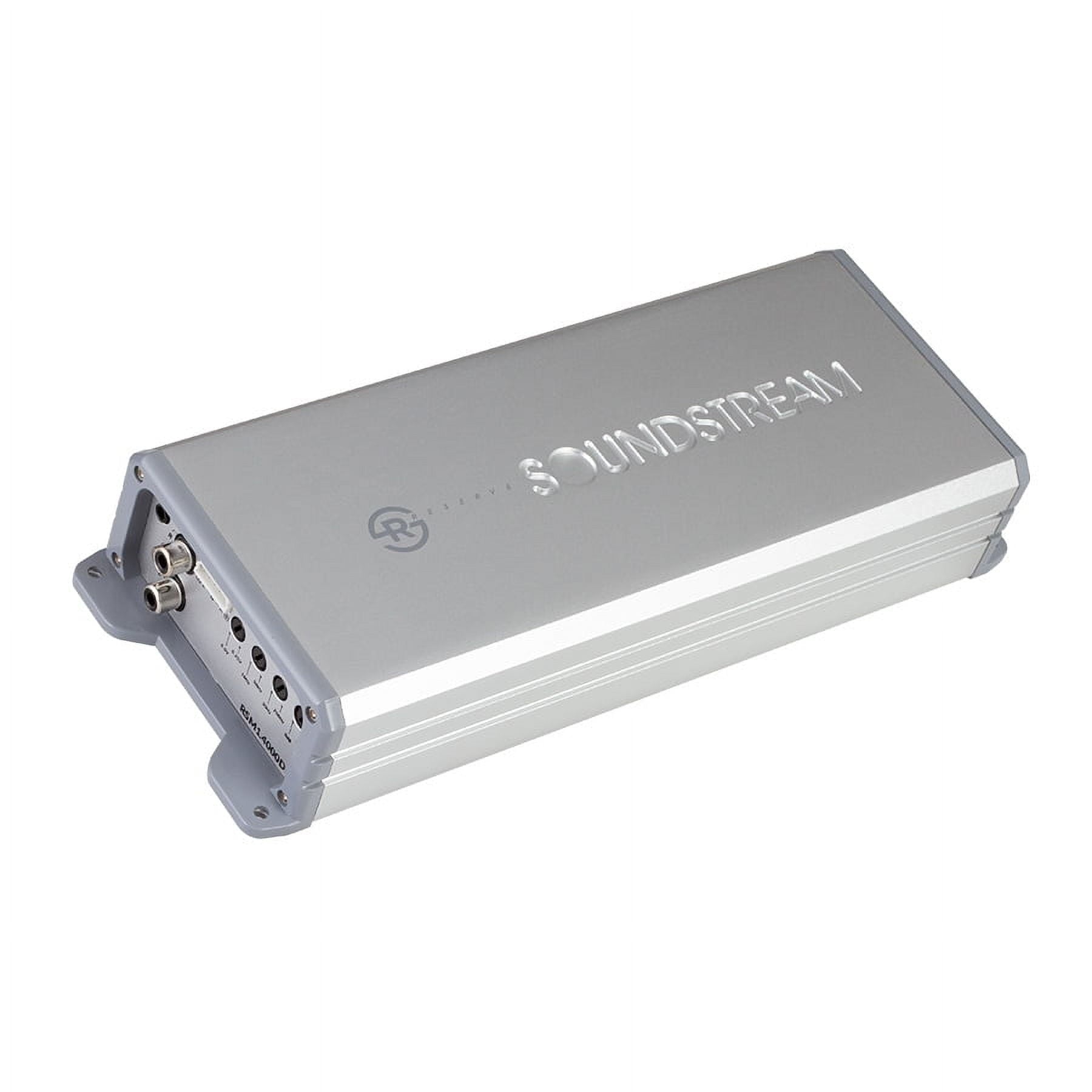 Soundstream MICRO Monoblock Class D Car Audio Sub Amp Vehicle Audio Amplifier, 3.4 lbs