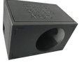 SPL-12SV2 12 Single Side Ported Subwoofer Enclosure with Rugged Coat Tuff Coat Sprayliner