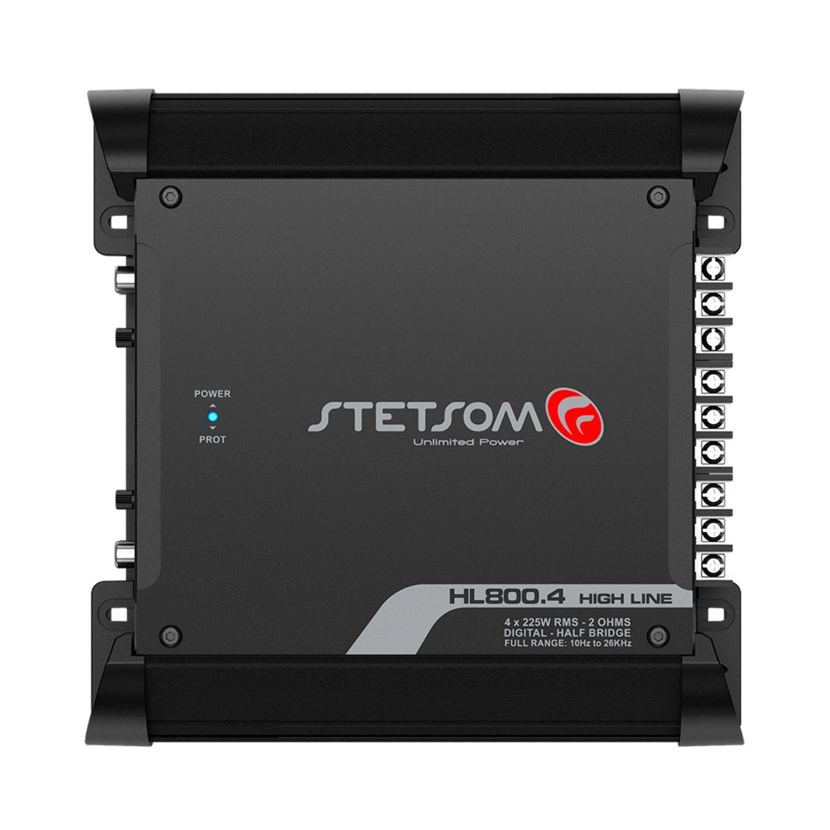 STETSOM HL800.4 800 Watt 2 Ohms High Line Full-Range Car Audio Amplifier