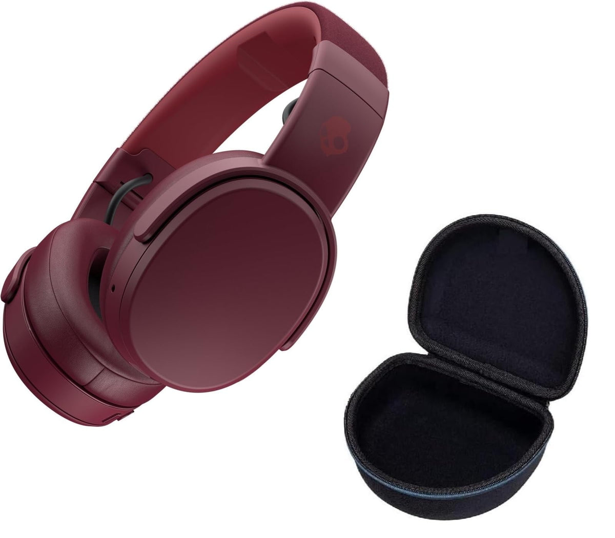 Skullcandy Crusher Wireless Over Ear Headphones with Carrying Case, Moab