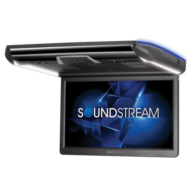 Soundstream VCM-160DMH Ceiling Mount Overhead Flip Down 16Monitor DVD Player