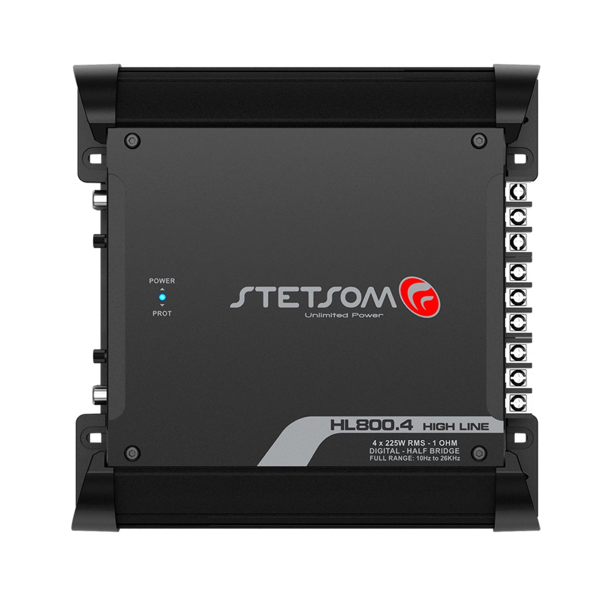 Stetsom HL 800.4 Amplifier 1-ohm 800W RMS 4-Channels