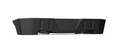Stinger TXJTD8 Dual 8 Under Seat Vented Subwoofer Enclosure Compatible with Gladiator JT 2020+