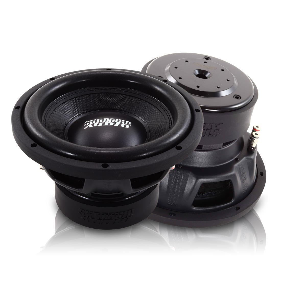 Sundown Audio E-10 V.4 D4 10Car Subwoofer, Black