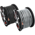 T-Spec V12PW-1050 V12 Series 1-0 AWG 50' Matte Silver OFC Power Wire