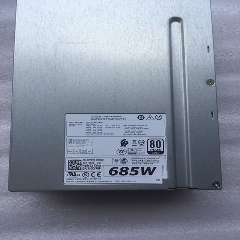 T5610 T3610 T5810 7810 685W Power Supply D685EF-00 F685EF-00 D685EF-01 F685EF-01 DPS-685AB A H685EF-00