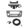 TRQ Rear View Camera Add On Kit w/ Wiring Harness Tailgate Handle & Bezel for GM ADA02012