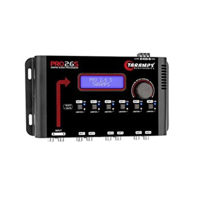 Taramps  Car Digital Audio Processor with DSP 2 Inputs & 6 Independent Outputs