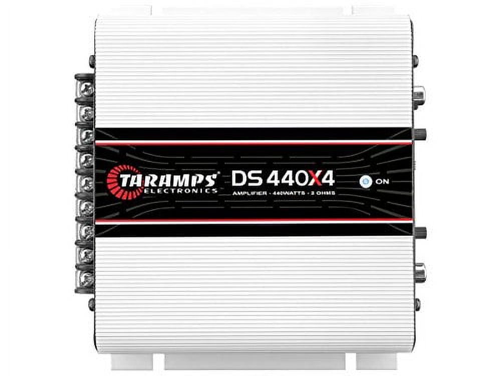Taramps DS 440X4 Class D 440 Watt RMS and 2 Ohms Car Audio 4 Channel Amplifier
