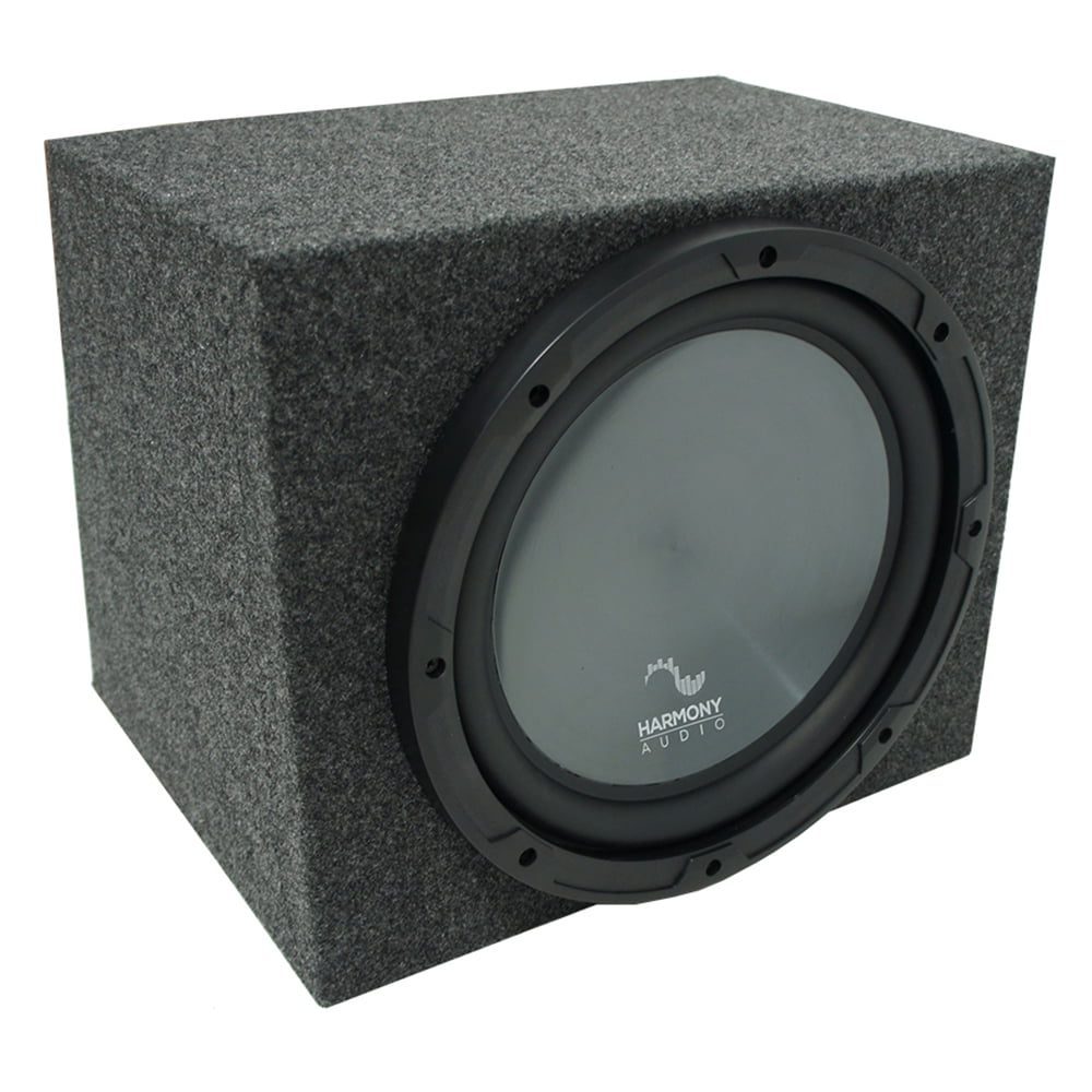 Universal Car Stereo Rearfire Sealed Single 15Harmony R154 Sub Box Enclosure