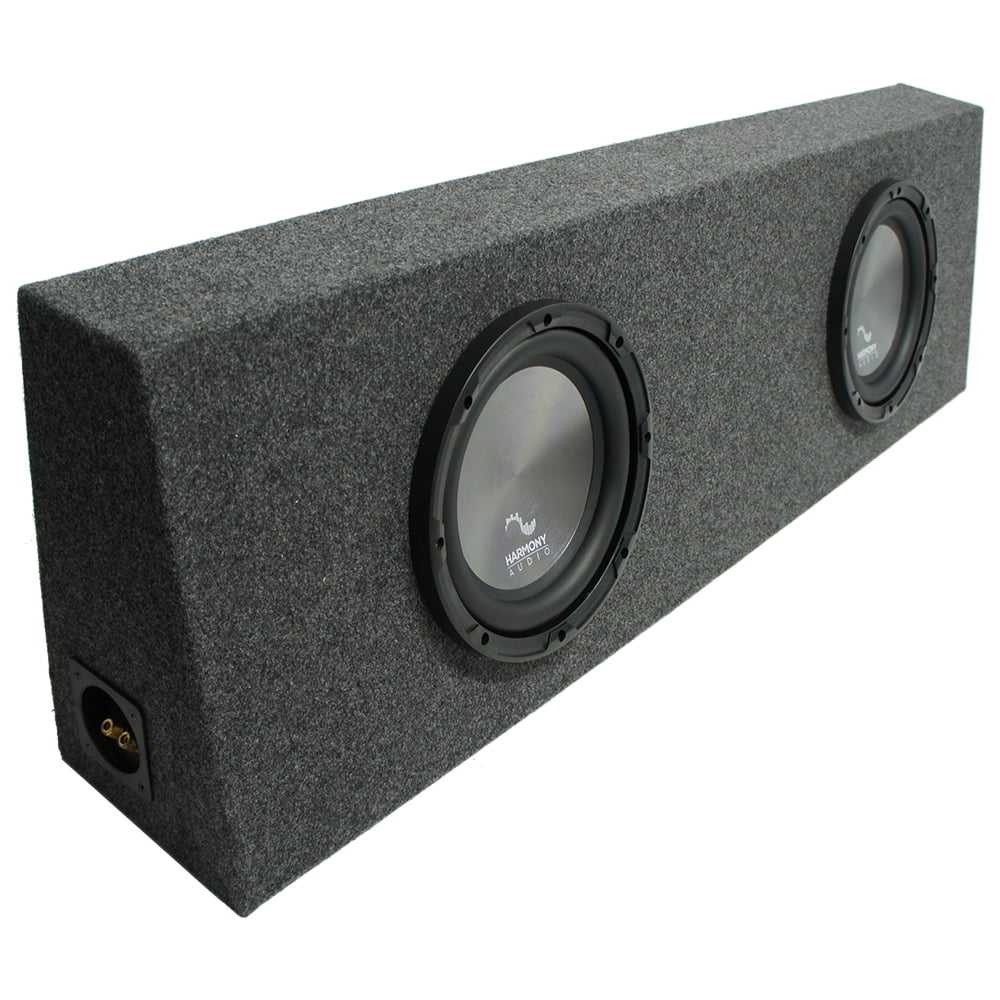 Universal Regular Standard Cab Truck Harmony A122 Dual 12Sub Box Enclosure