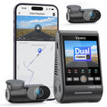 VIOFO A229 Plus 3 Channel Dash Cam, Dual STARVIS 2 Sensors, 3-Channel HDR, 1440P+1440P+1080P Front Inside and Rear Car Camera, 5GHz Wi-Fi, Voice Control, Ultra-Precise GPS, 24 Hours Parking Mode