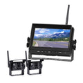 Wireless Car Monitor IR Rear View Camera Wifi Truck Parking Reverse Backup Camera 12-24V TFT LCD Car Screen