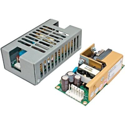 XP POWER ECM100US12, AC-DC Power Supply 90/100W 12V 7.5/8.3A for Convect/5CFM, 1 OUTPUT, OPEN FRAME, Trim Vout, 90-264 VACin