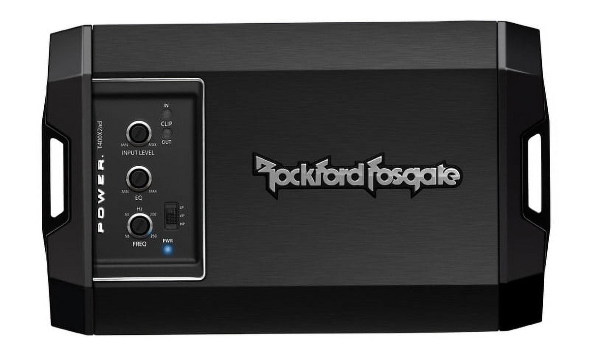 Renewed Premium Rockford Fosgate T400X2ad Vehicle Audio Amplifier (Refurbished)